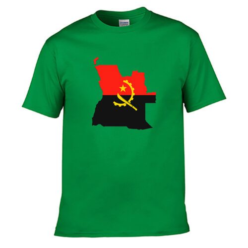 Angola flag t shirt