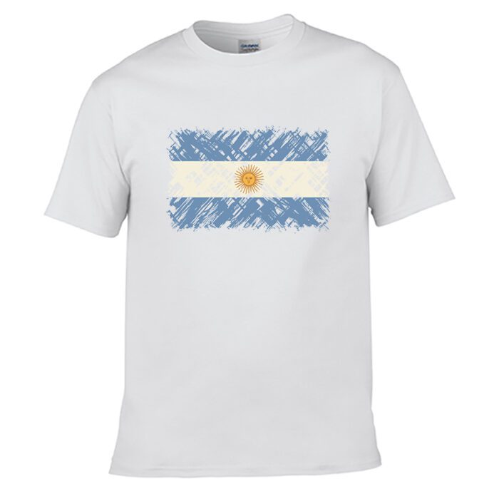 Argentina Flag T Shirt 07