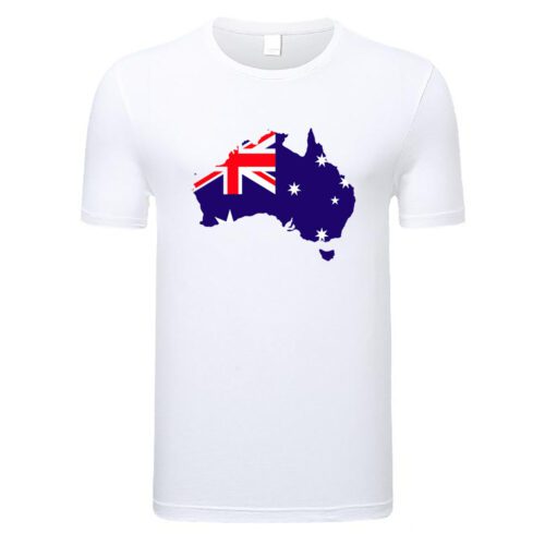Australia flag t shirt