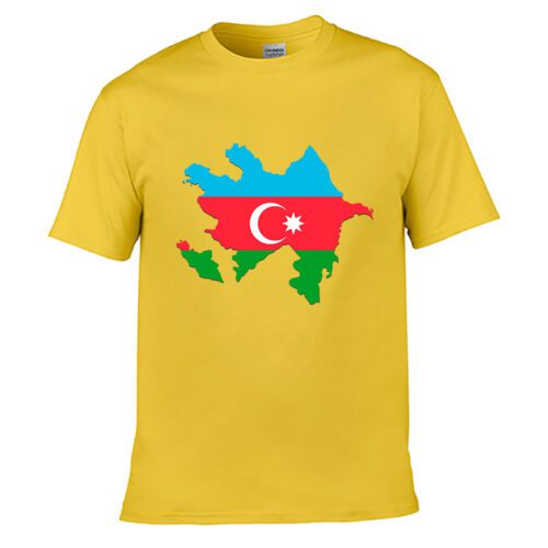 Azerbaijan flag t shirt
