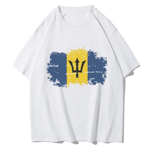 Barbados flag t shirt