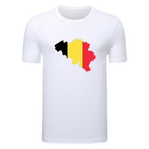 Belgium flag t shirt