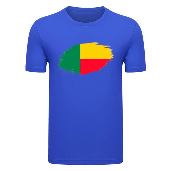 Benin Flag T Shirt 03