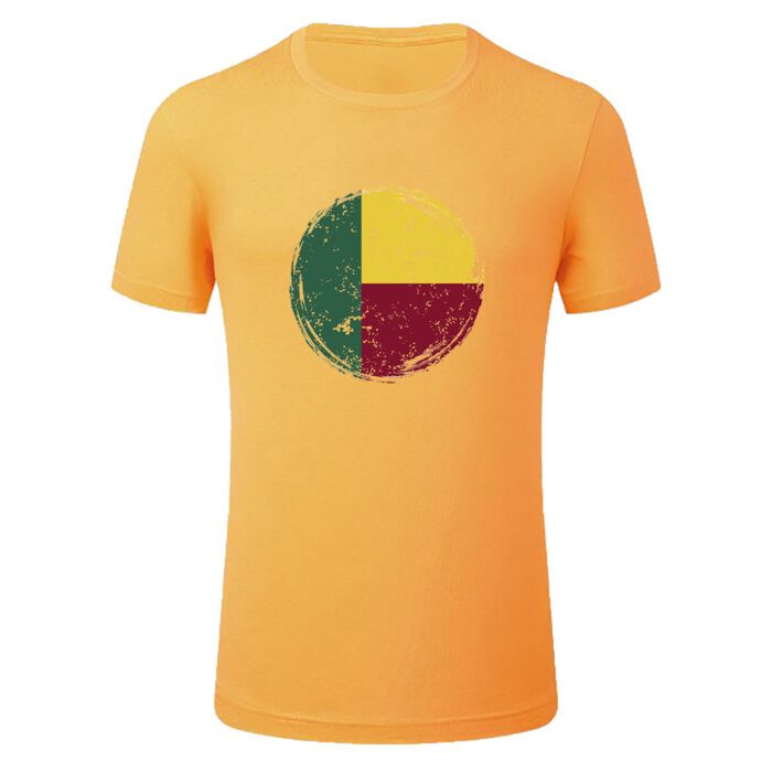 Benin Flag T Shirt 05