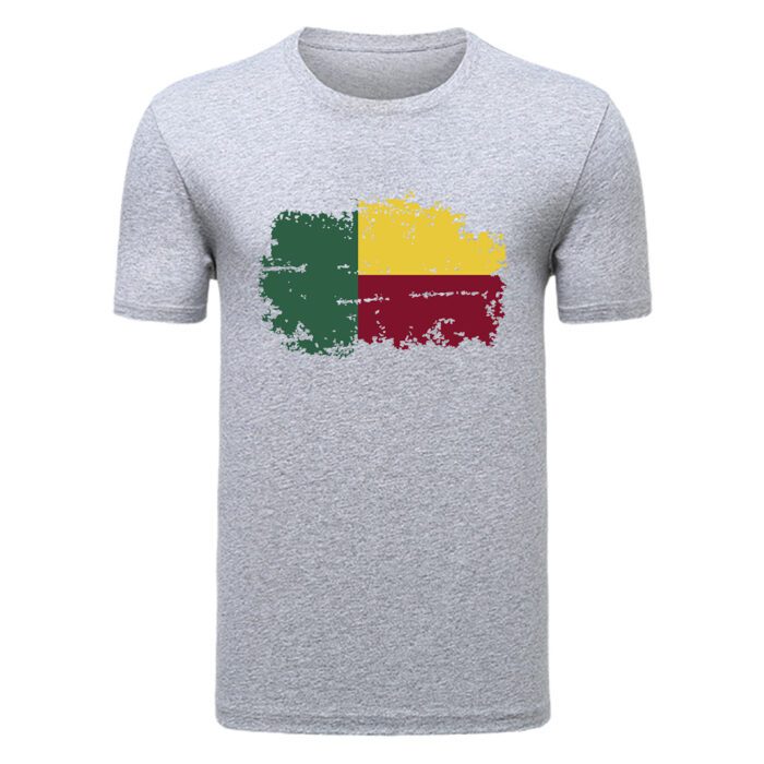 Benin Flag T Shirt 06