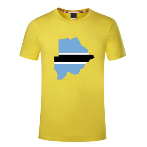 Botswana flag t shirt