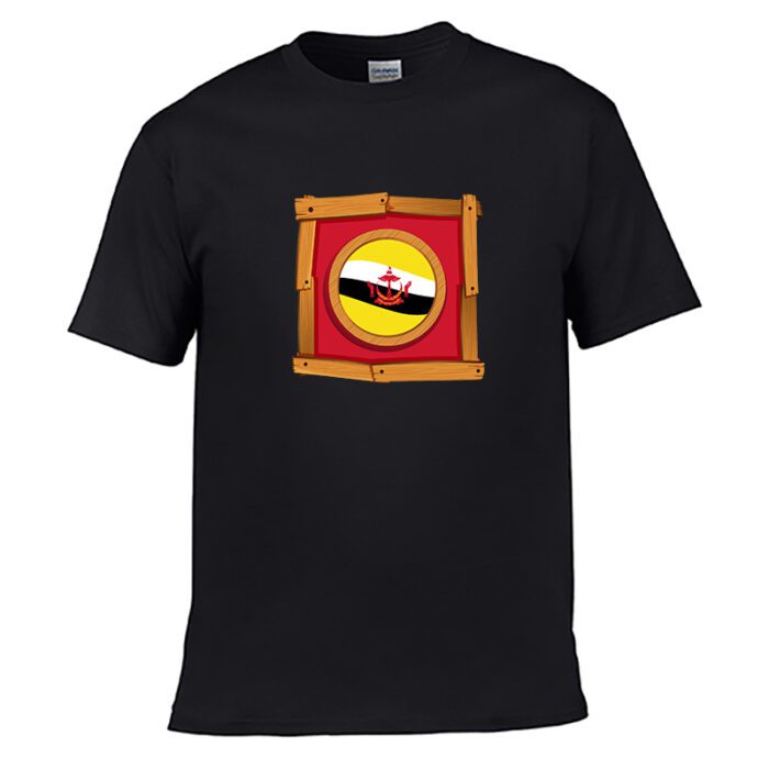Brunei Flag T Shirt 03