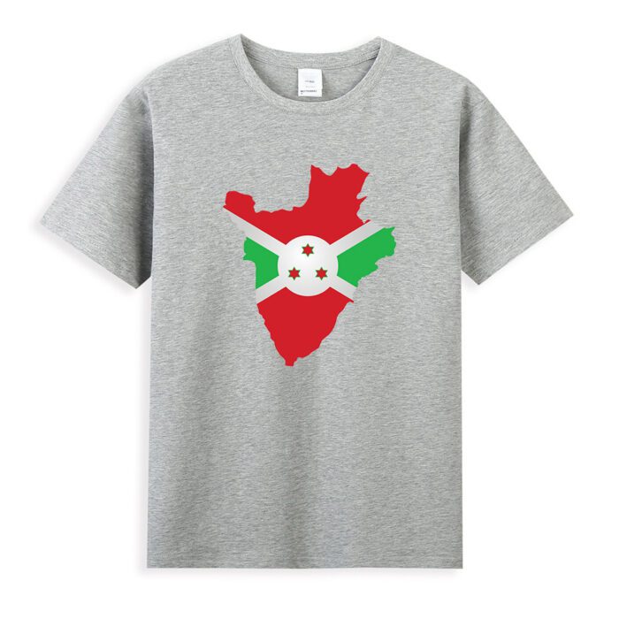 Burundi flag t shirt