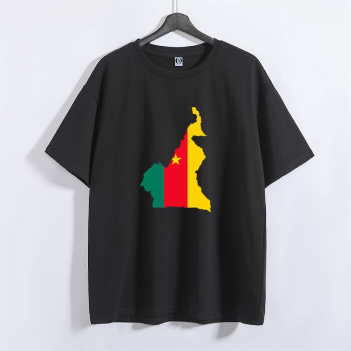 Cameroon flag t shirt