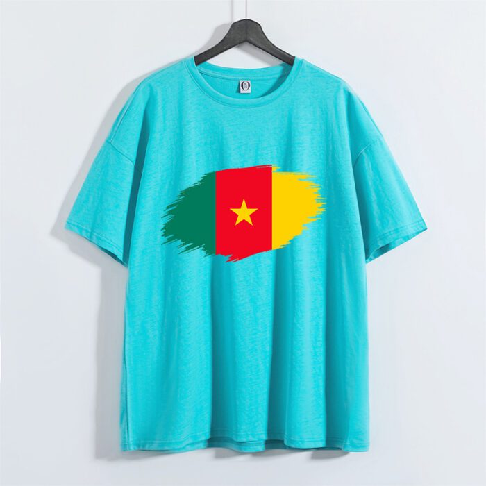 Cameroon Flag T Shirt 06