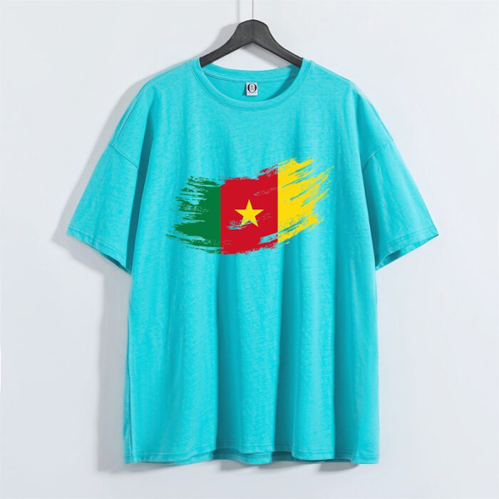 Cameroon Flag T Shirt 07