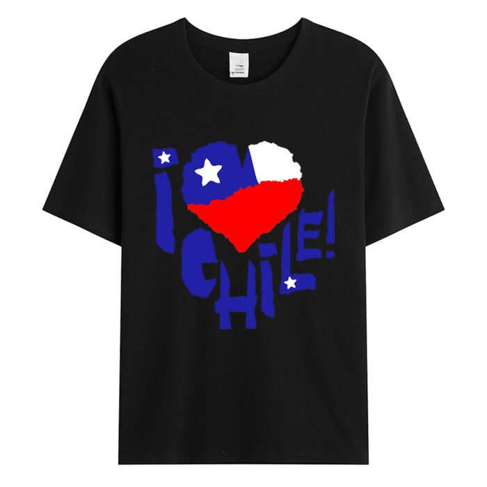 Chile flag t shirt
