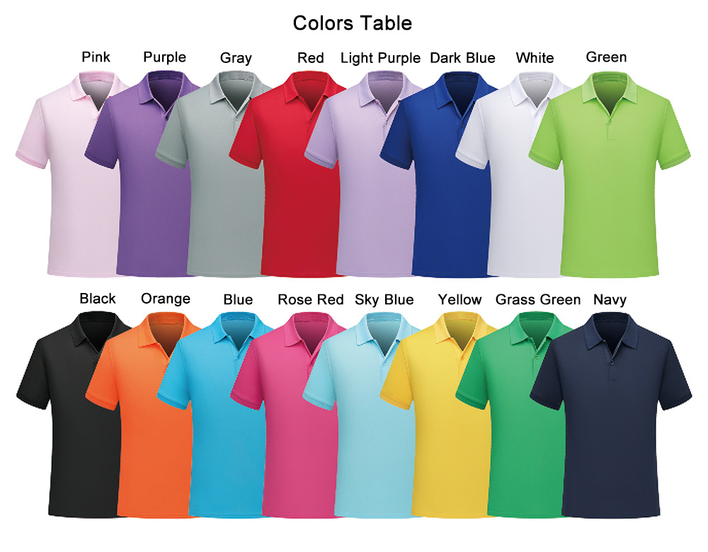 180GSM Mercerized Cotton Women Polo Shirts Golf Sports