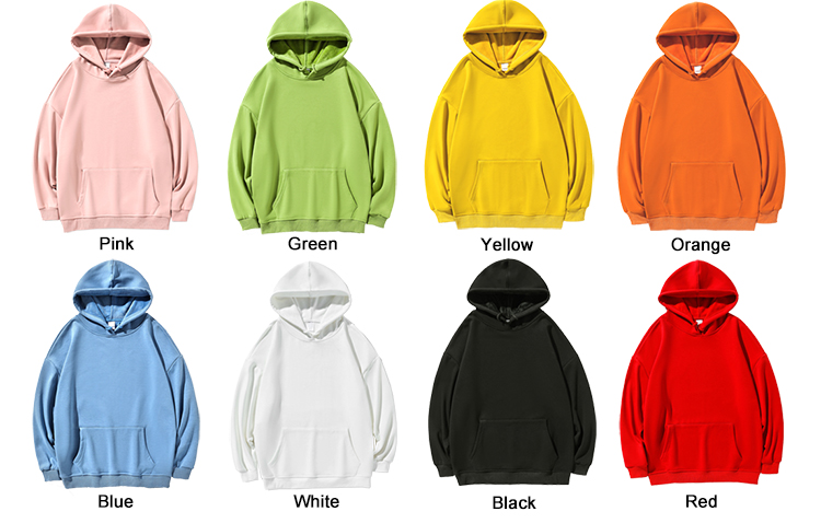 480GSM Velvet Pullover Thick Heavyweight Hoodies Blank Wholesale