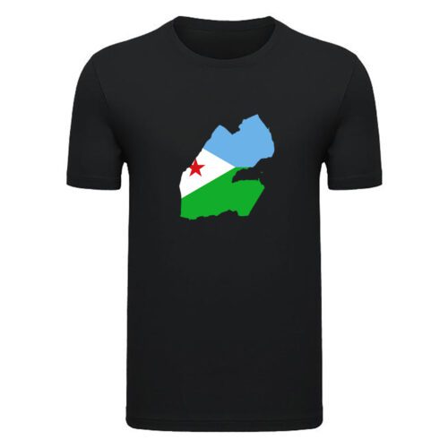 Djibouti flag t shirt