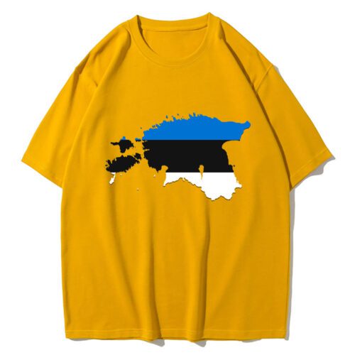 Estonia flag t shirt