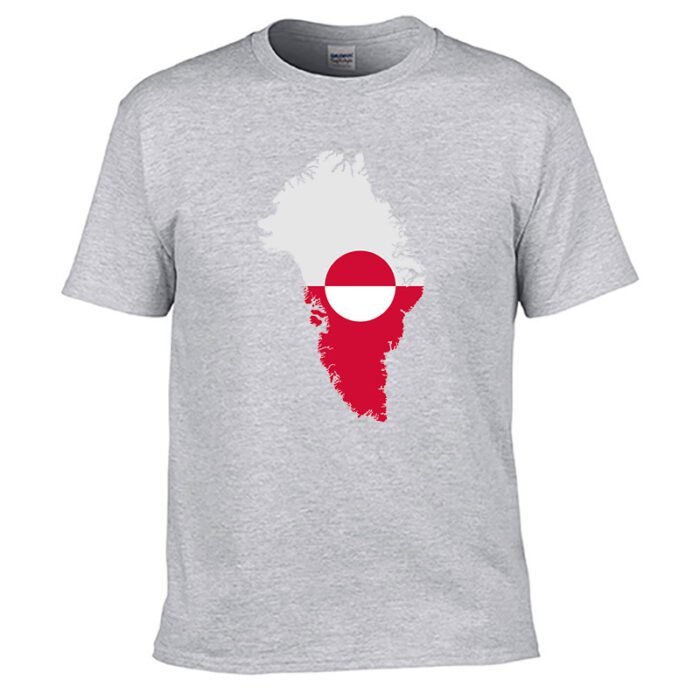 Greenland flag t shirt