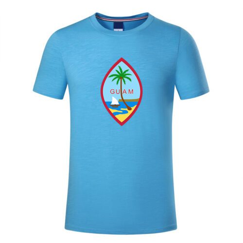 Guam flag t shirt
