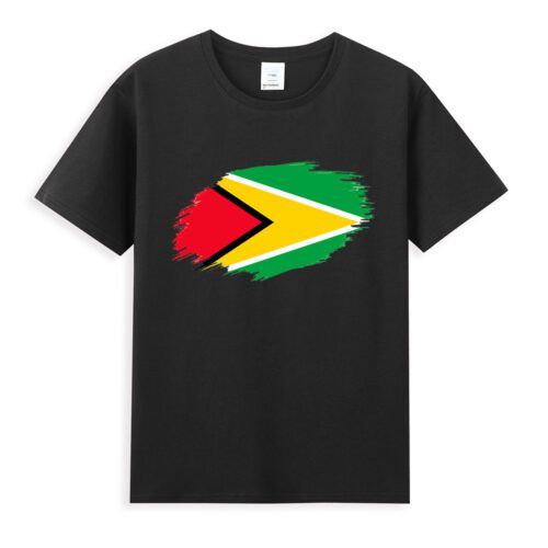Guyana flag t shirt