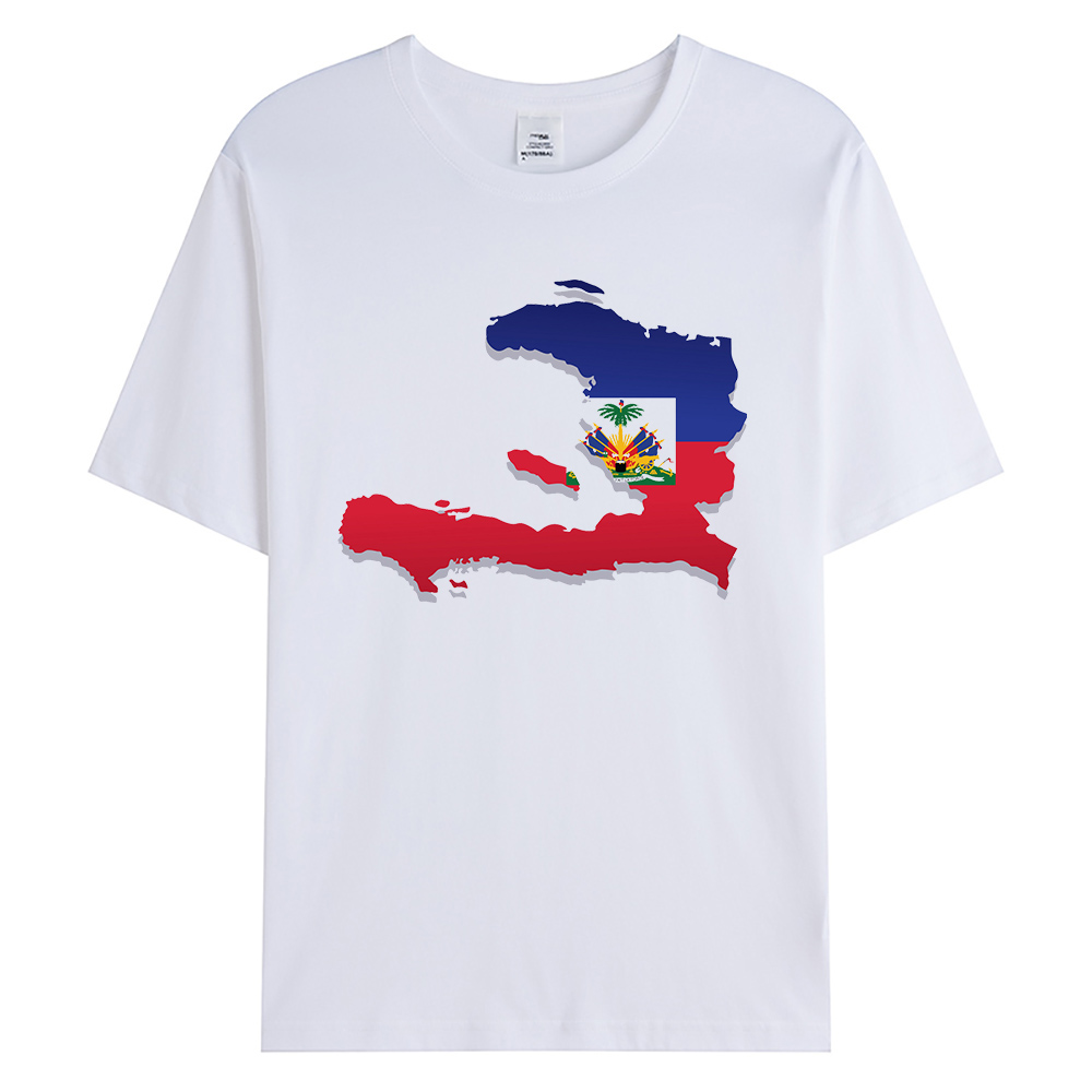 Haiti Flags T Shirt 01