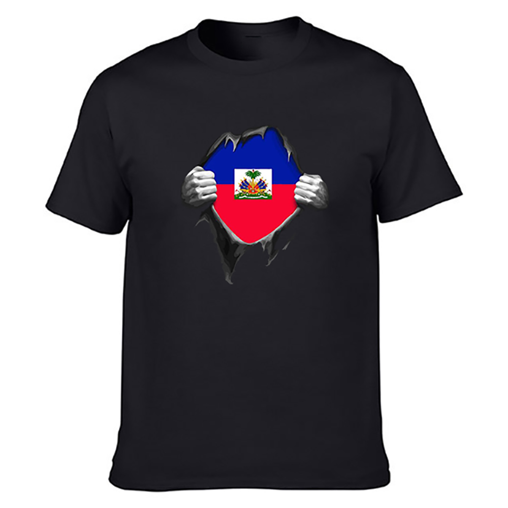 Haiti Flags Tshirt 03