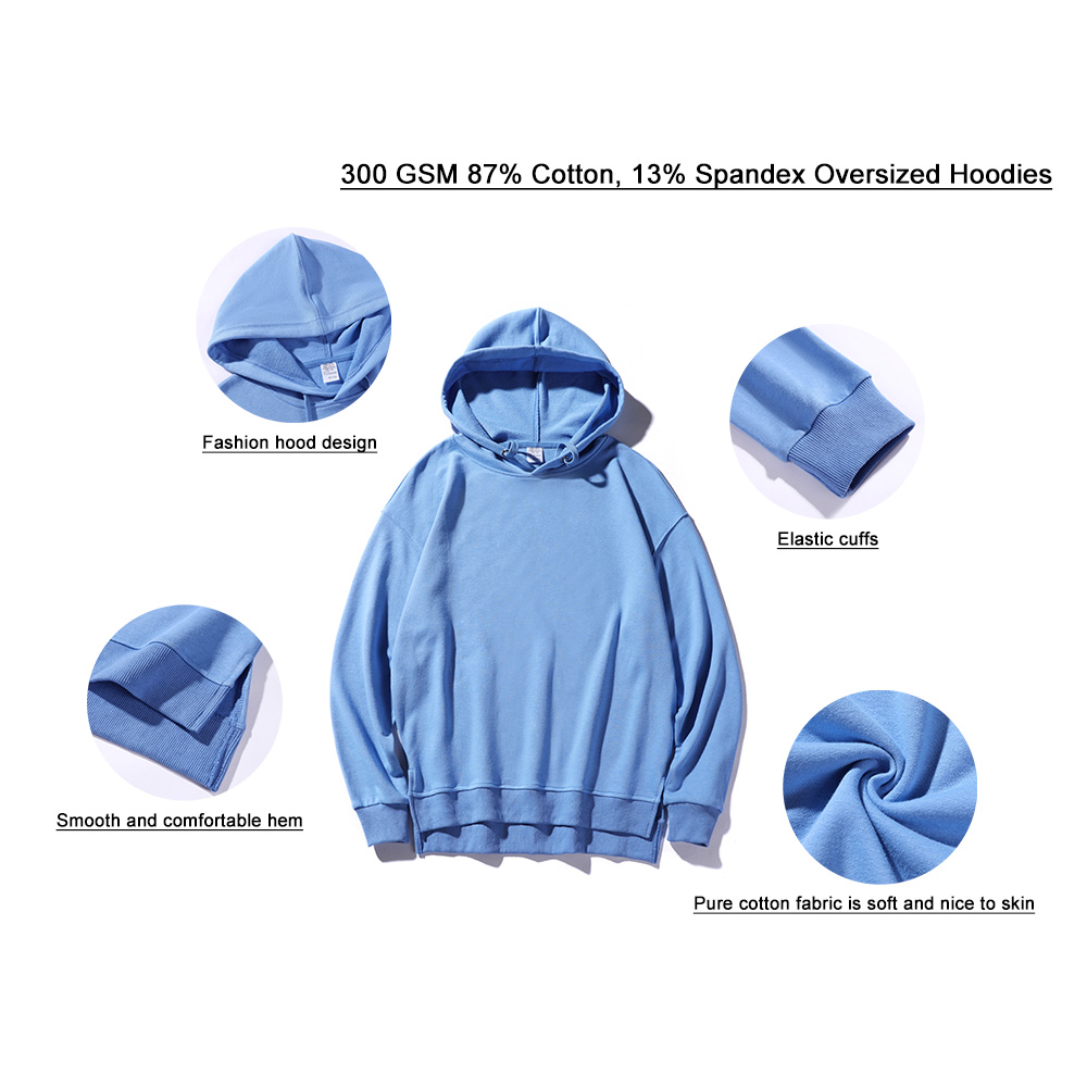 Cotton Spandex Oversize hoodies