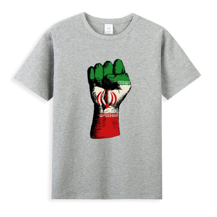 Iran Flag T Shirt 04