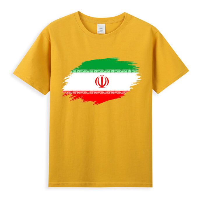 Iran Flag T Shirt 07