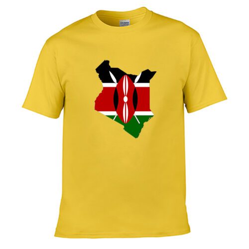 Kenya flag t shirt