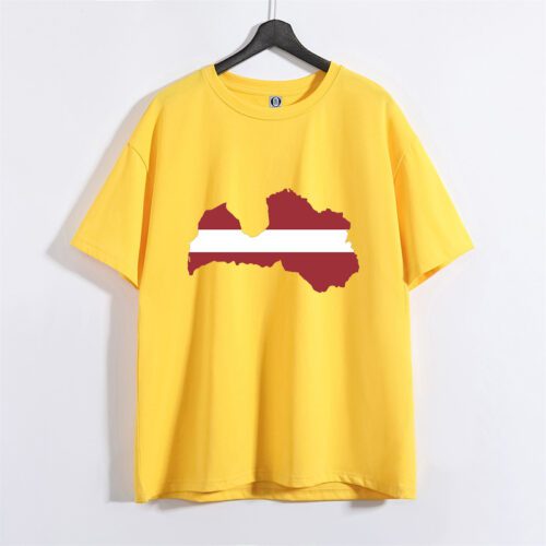 Latvia flag t shirt