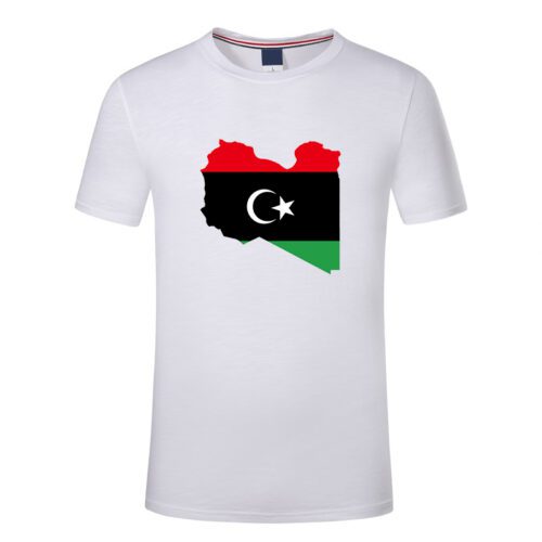 Libya flag t shirt