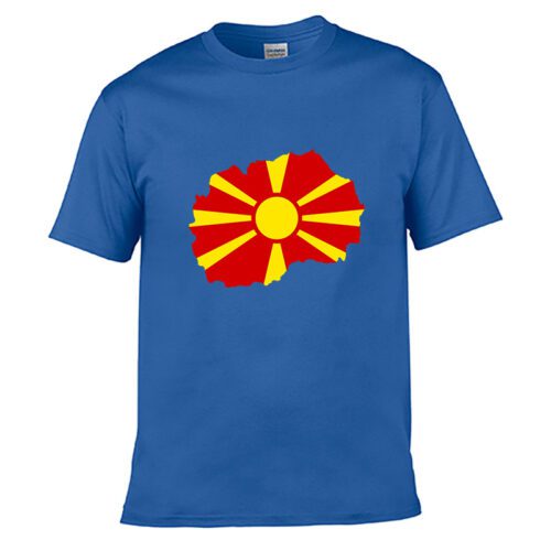 Macedonia flag t shirt