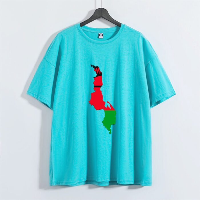 Malawi flag t shirt