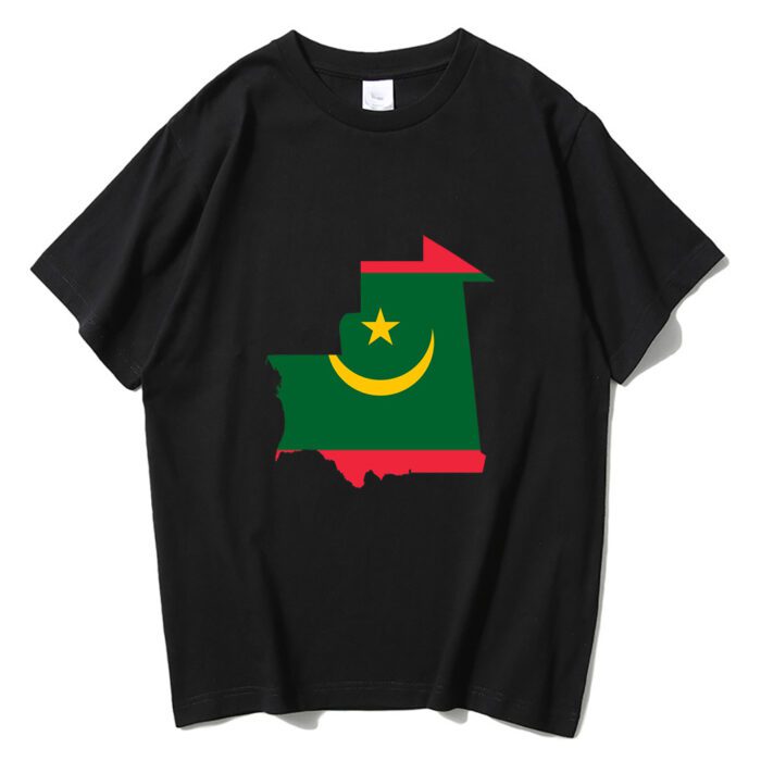 Mauritania flag t shirt