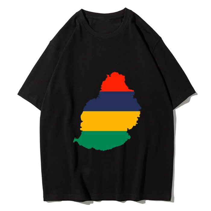 Mauritius flag t shirt