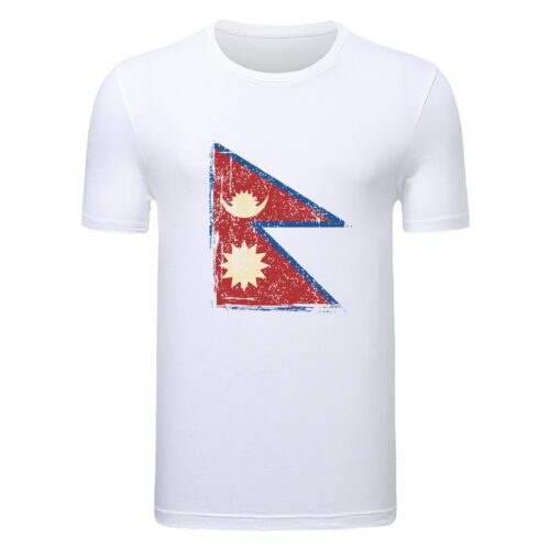 Nepal Flag t shirt