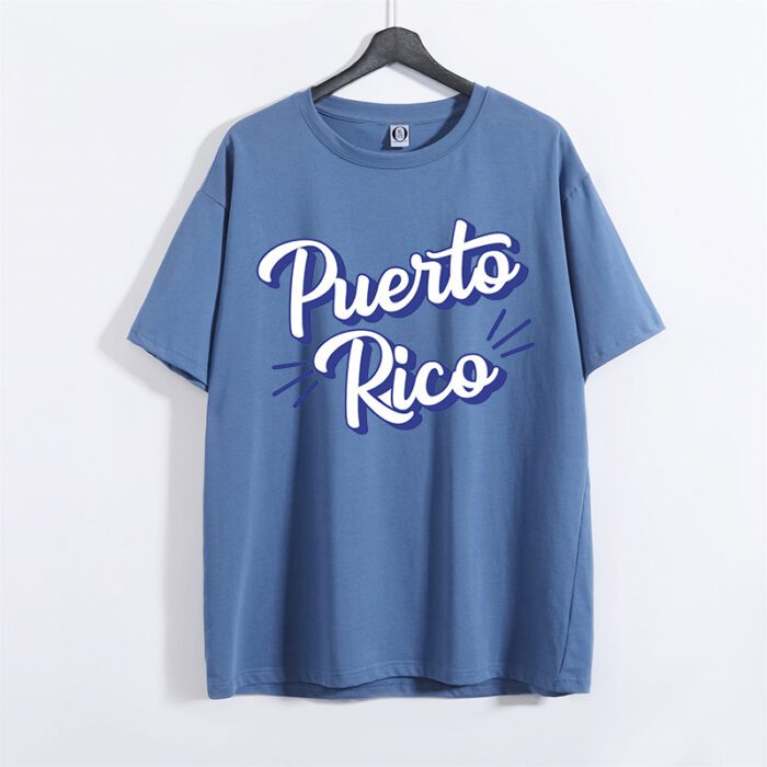 Puerto Rico Flag T Shirt 10