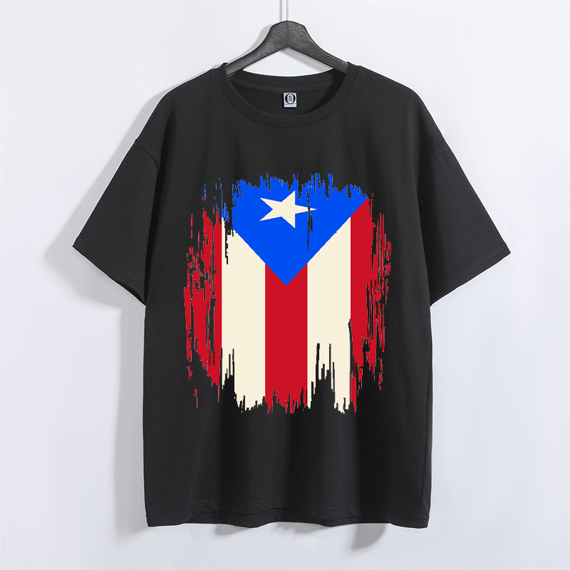 Puerto Rico Flag T Shirt 13