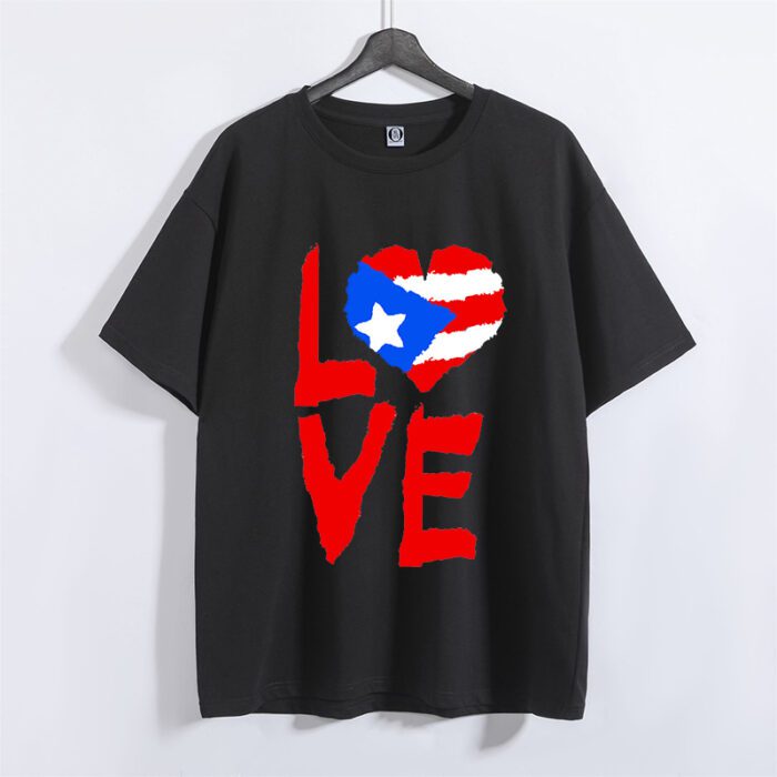 Puerto Rico Flag T Shirt 15