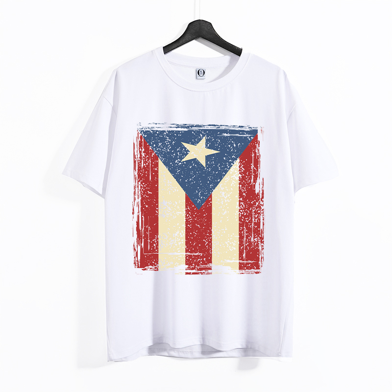 Puerto Rico Flag T Shirt 03