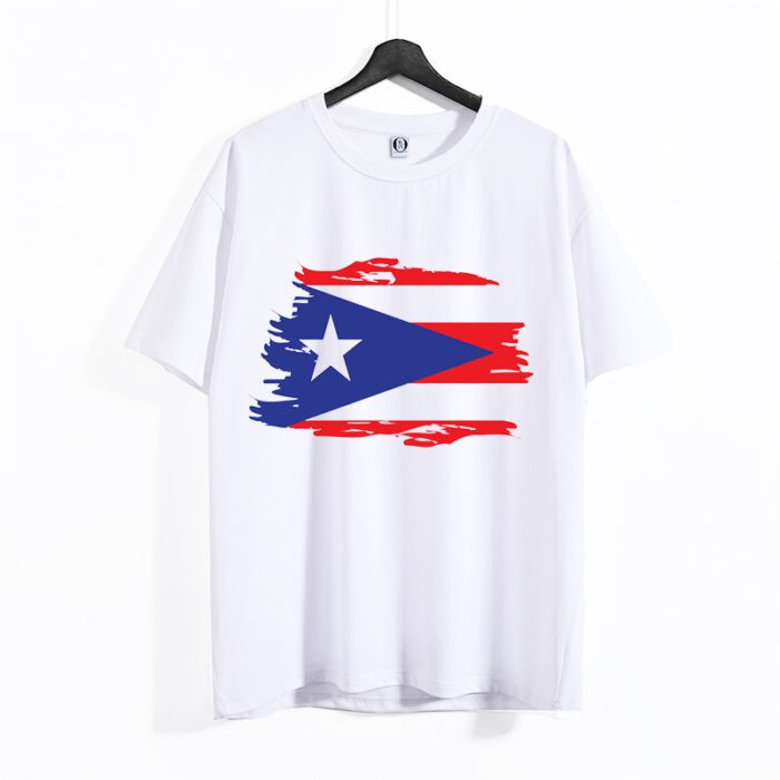 Puerto Rico Flag T Shirt 06