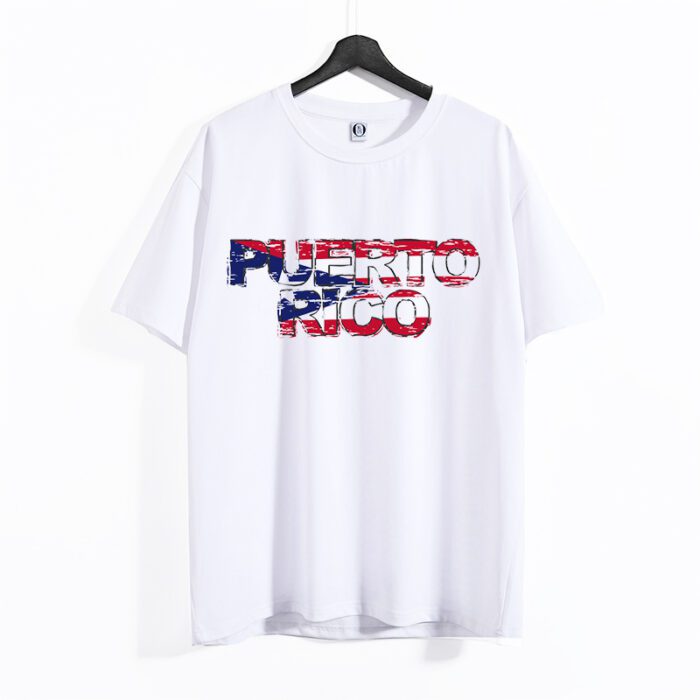 Puerto Rico Flag T Shirt 09