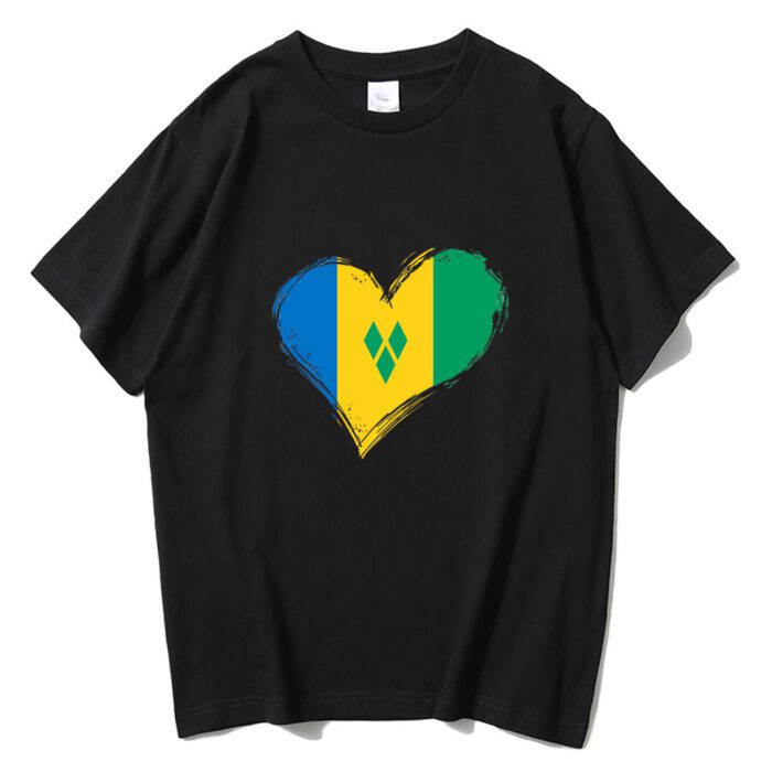 Saint Vincent And The Grenadines Flag Tshirt 06