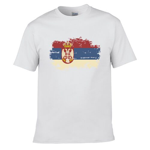 Serbian Flag T Shirt 02