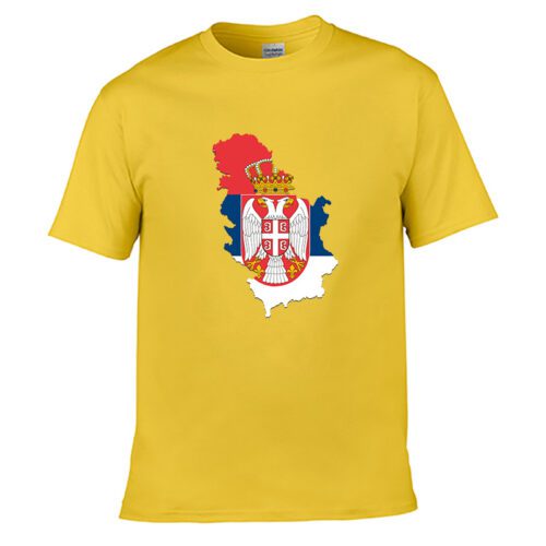 Serbia flag t shirt