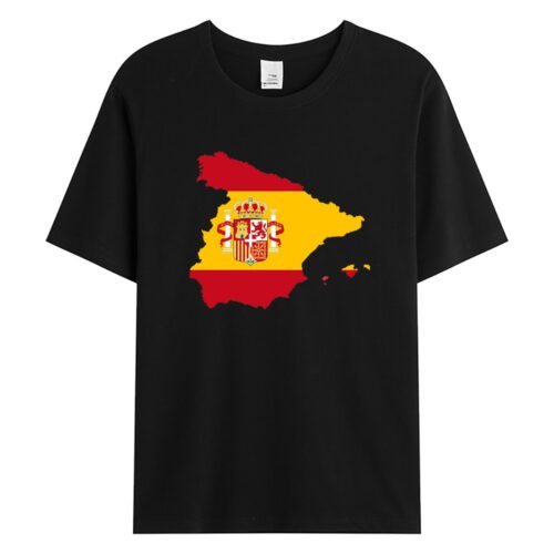 Spain flag t shirt