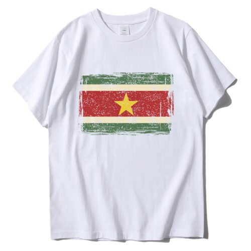 Suriname Flag T Shirt 02