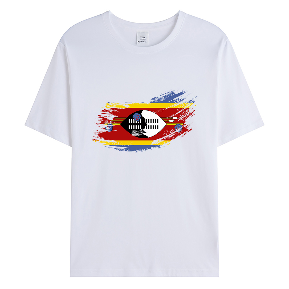 Swaziland Flag T Shirt 08