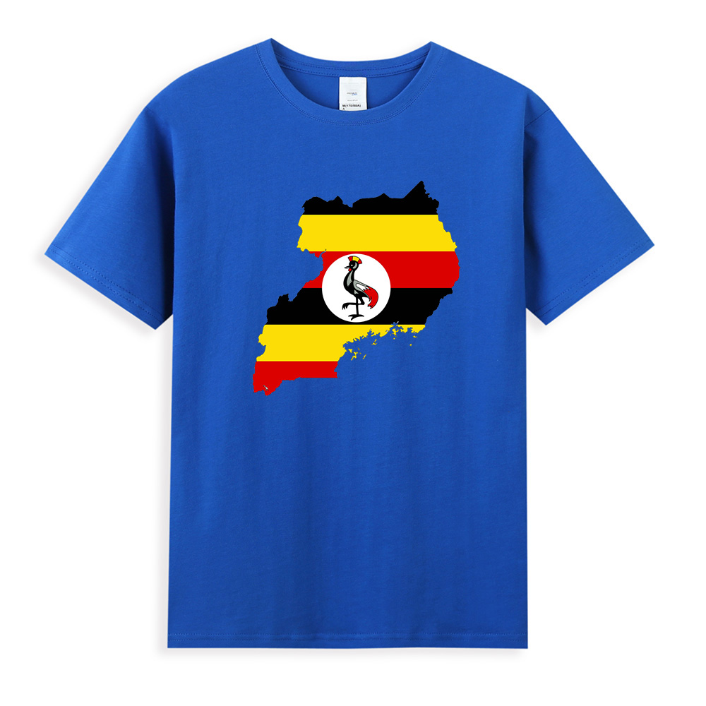 Uganda Flag T Shirt 08
