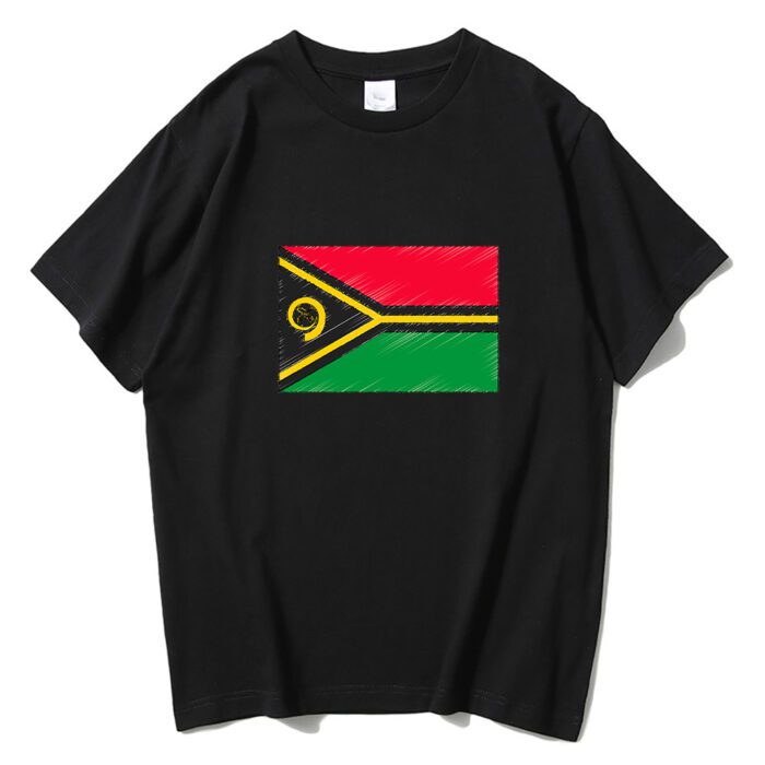 Vanuatu flag t shirt